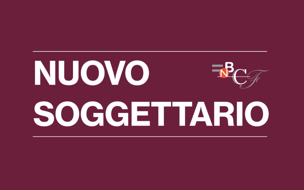 Nuovo soggettario – Notizie – novembre 2024